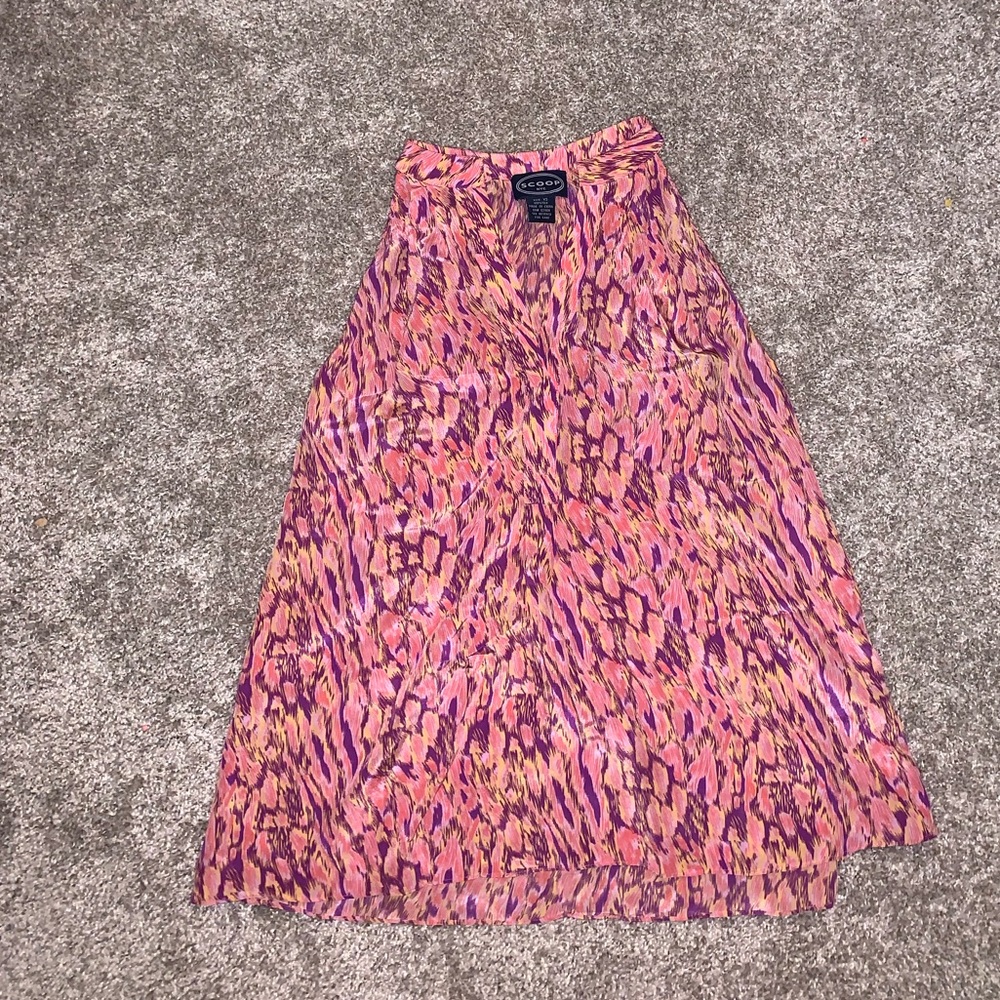 Scoop NYC Pink & Purple Blouse size XS - Picture 3 of 7